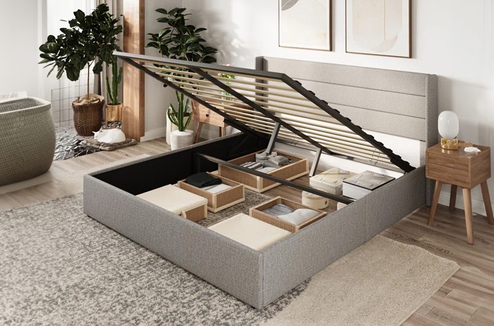 FH-2160 Lift Storage Platform Bed