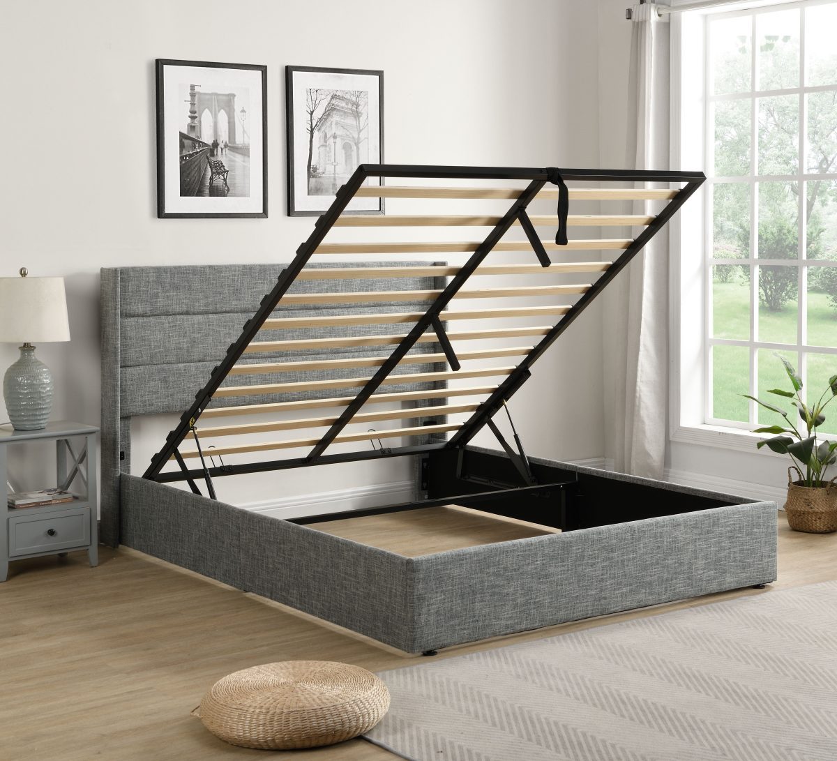 FH-2160 Lift Storage Platform Bed view 8