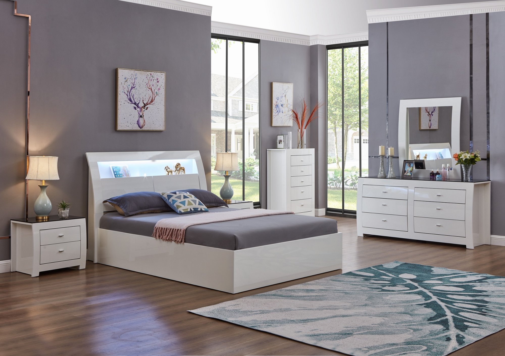 Barcelona Complete Bedroom Set