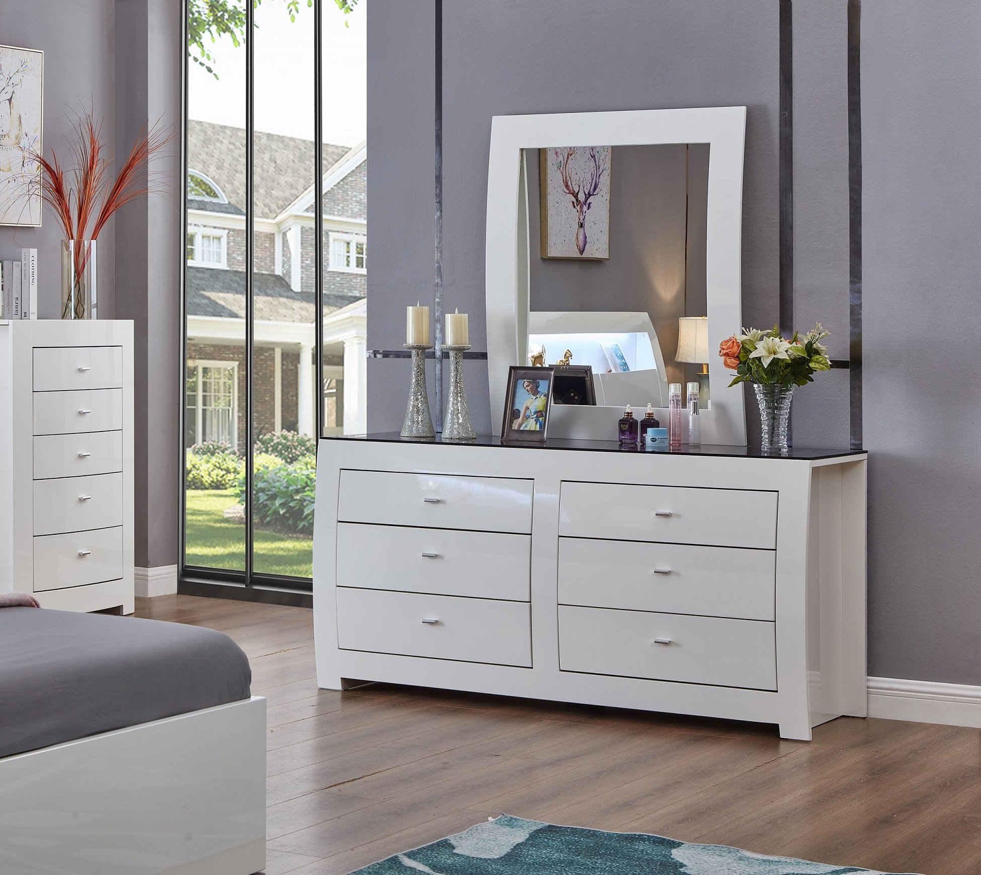 Barcelona Complete Bedroom Set view 7