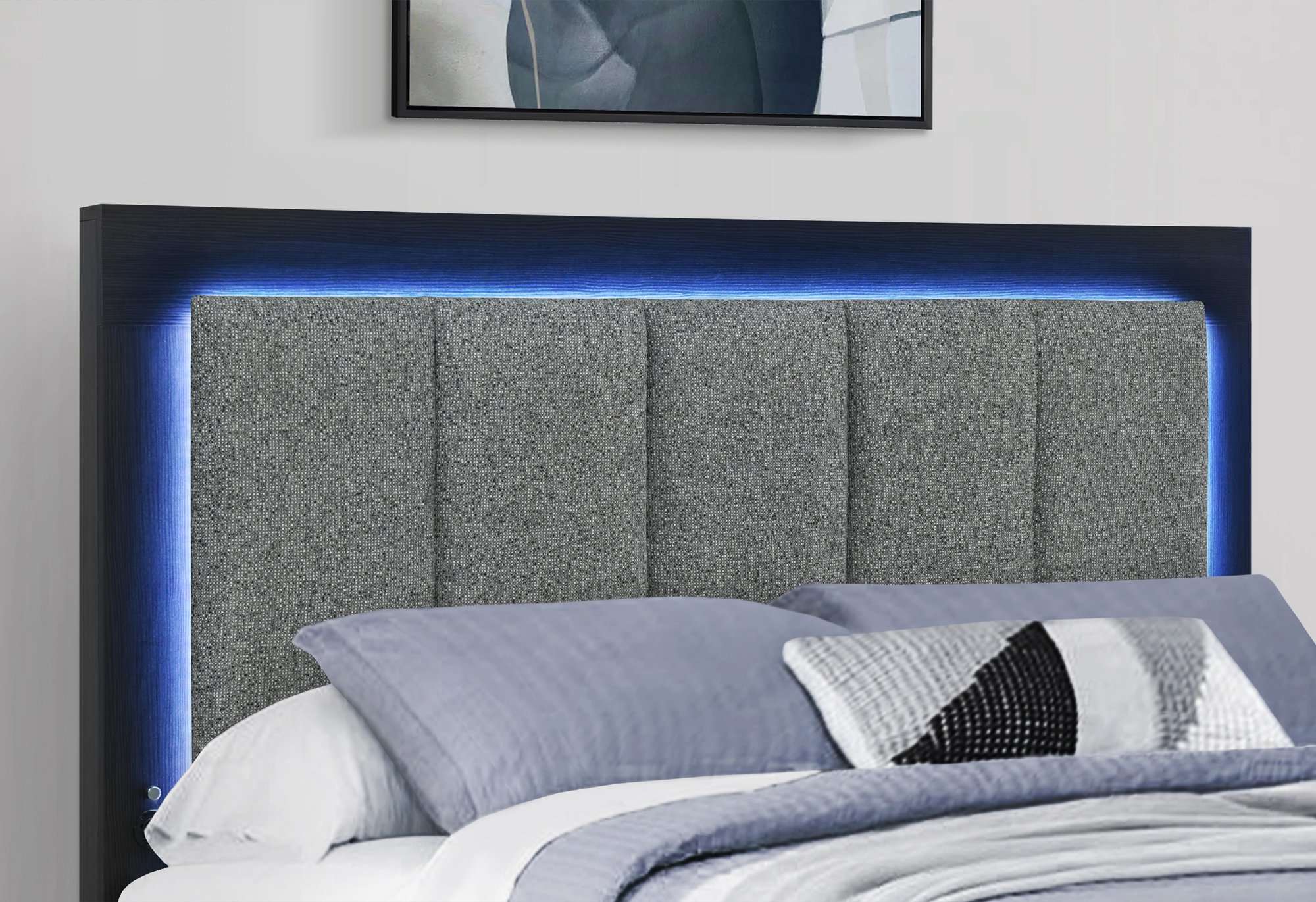 Emma Black-Grey Bedroom Set view 2