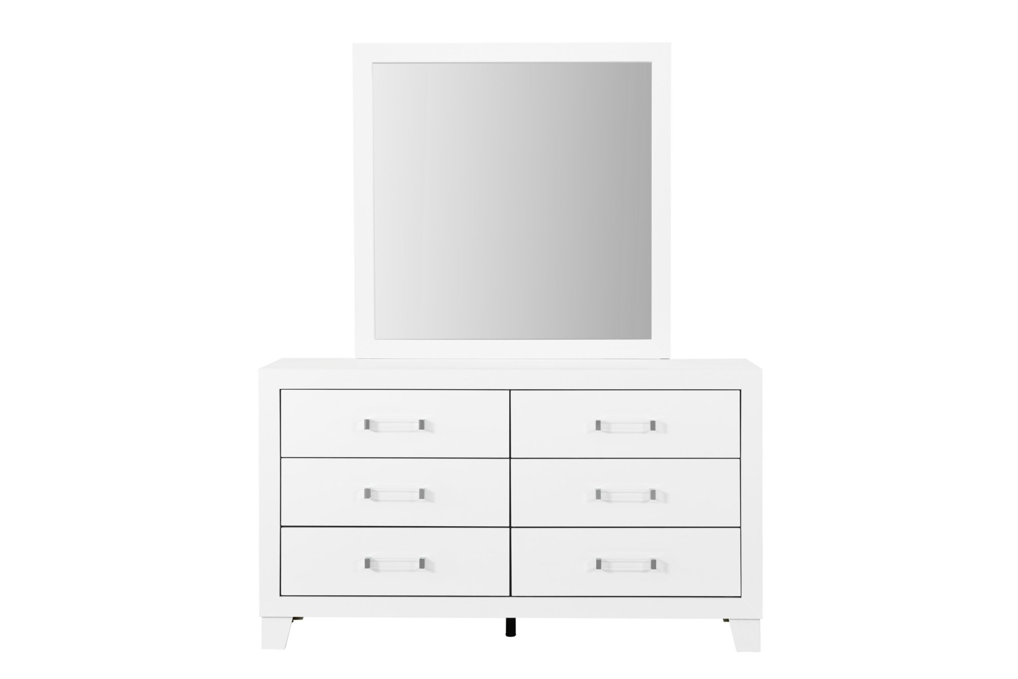 Luccia White Bedroom Set view 7