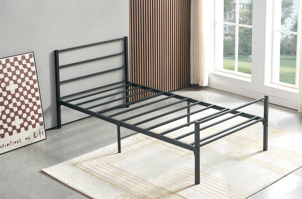 FH-2412 Metal Platform Bed view 3