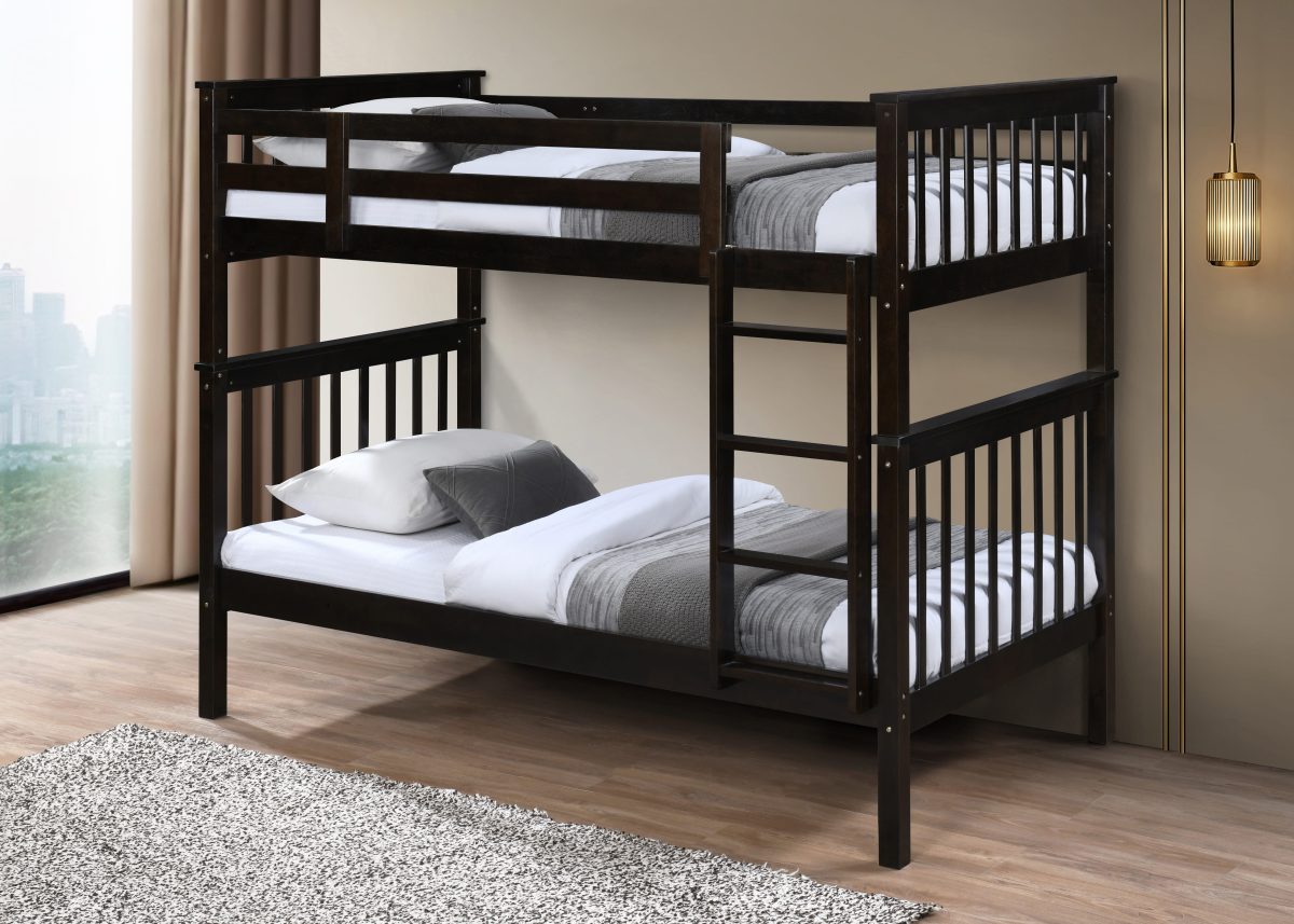 FH-2500 Single over Single Wood Bunk Bed