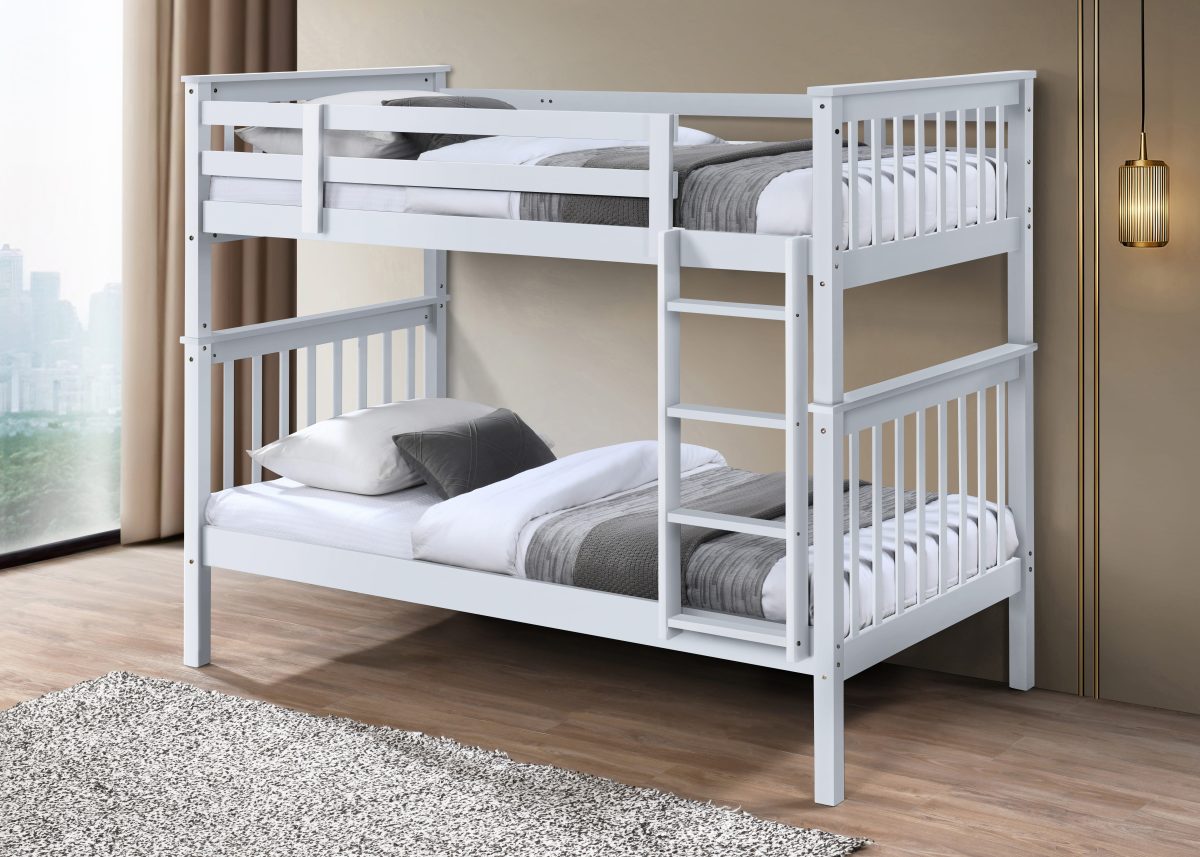 FH-2500 Single over Single Wood Bunk Bed view 3