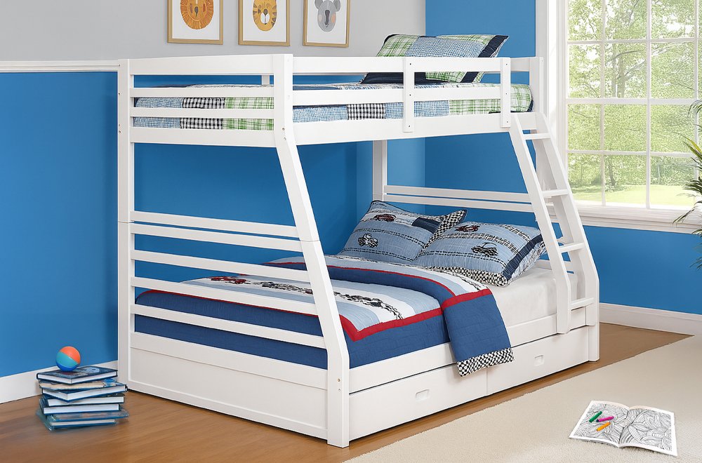 FH-2700 Single over Double Storage Bunk Bed view 8
