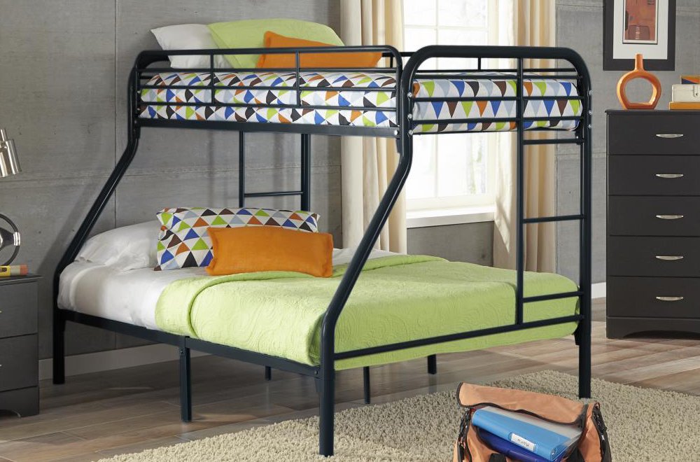 FH-2820 Single over Double Metal Bunk Bed view 3